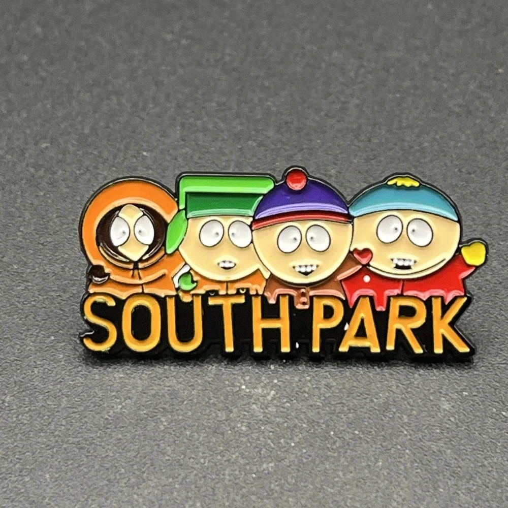 South Park Gang Comedy Central Kenny Cartman Stan Kyle Lapel‎ Hat Pin